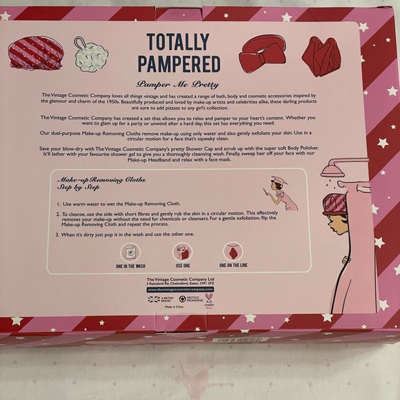 Vintage cosmetics totally pampered gift set New - Picture 4 of 5